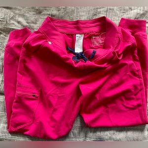 Figs ultra rose Zamora joggers medium